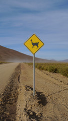 Panneau lama © stephbreizh