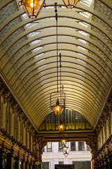 Leadenhall Market Roof Architecture, London