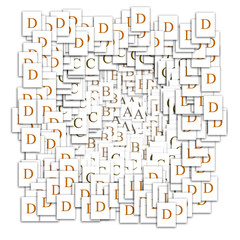 composizione alfabetica