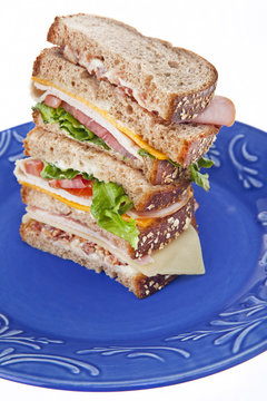 Very Tall Club Sandwich