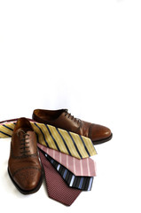 necktie and shoes