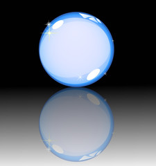 Kristallkugel - Glaskugel