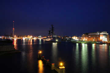 Hafenblick Wilhelmshaven