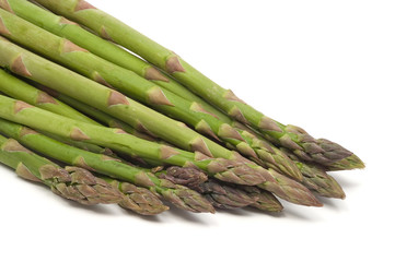 Frischer grüner Spargel