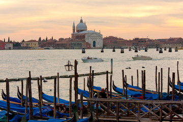tramonto a venezia