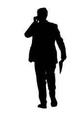SILHOUETTE MAN BUSINESS