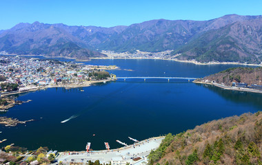 Lake Kawaguchi, Japan