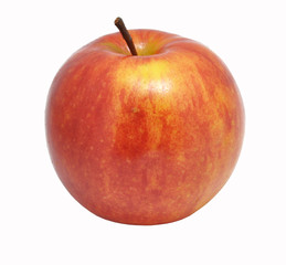 Apple on a white background