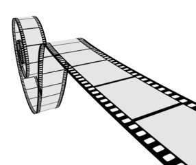 3D realistic film strip