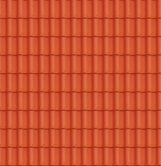 Close up Detail of Perfect Roof Tiles texture