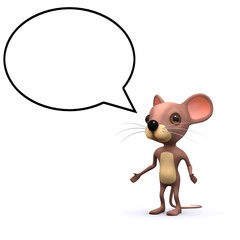 3d Talking mouse