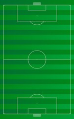 Obraz premium Fussballfeld - Vektor