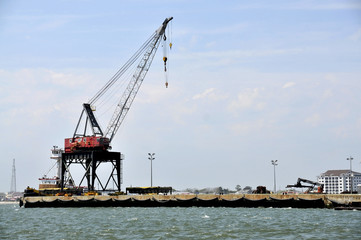 Fototapeta premium Cargo Crane