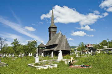 Traditional church of northern Romania
