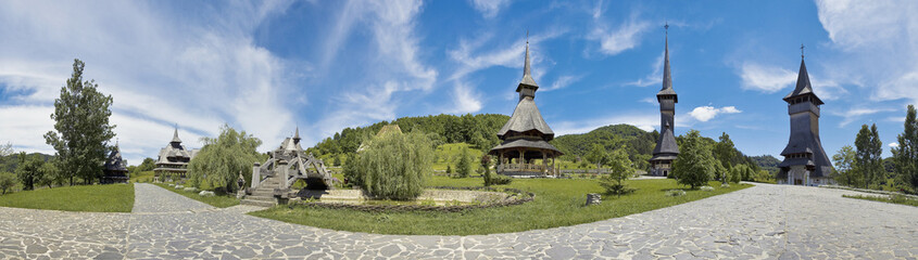 Barsana, traditional church of northern Romania