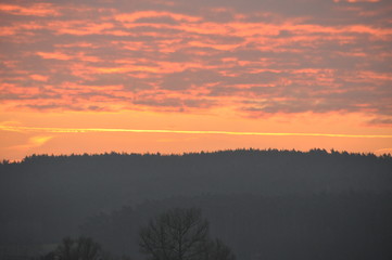 Obraz premium Abendrot