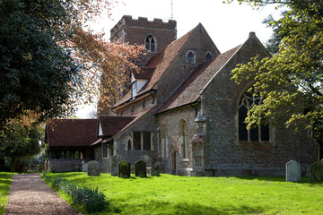 Fototapeta na wymiar Średniowieczny Kościół