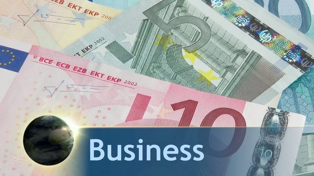 Euro Geld und Business Video