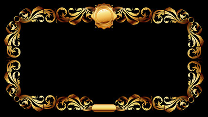 ornate frame