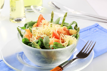 Fresh vegetable salad