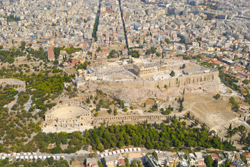 Aerial photo of Athens