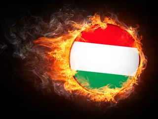 Tischdecke Ungarn Flagge © Visual Generation