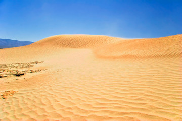 Fototapeta na wymiar Lifeless landscape of Death Valley . California. USA