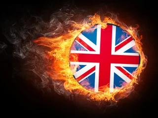 Poster Vlag van het Verenigd Koninkrijk © Visual Generation