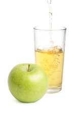 Apple and juice