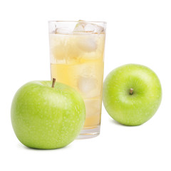 Apple and juice