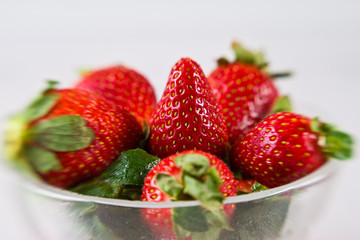 Bowl of strawberries