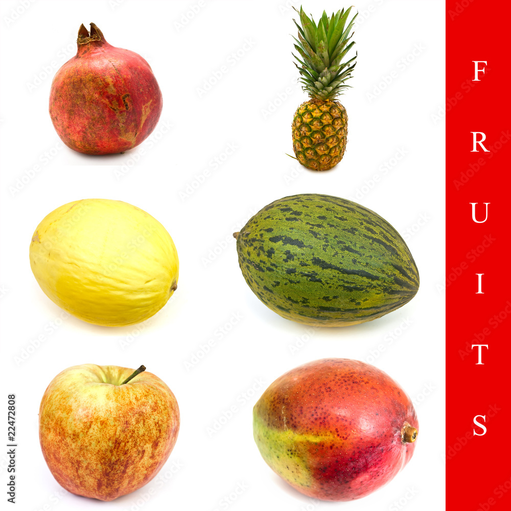 Wall mural fruits