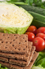 crisp with vegetables