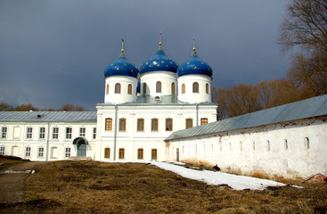 Fototapeta na wymiar Cathedral at St`George monastery