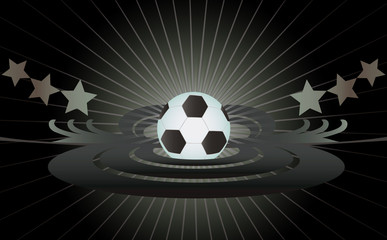 Abstract soccer background. Vector illustration.