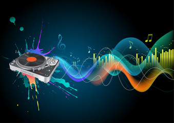 Fototapeta premium Turntable