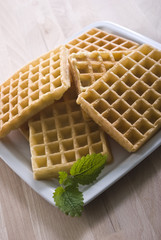 Sweet waffle