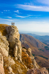 Fototapeta premium Hiking