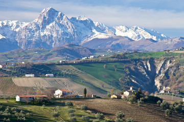 Mountains in Abruzzo