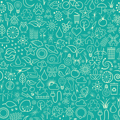 Blue Seamless Background