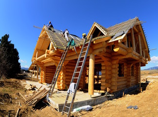 Der Bau der Dachziegel