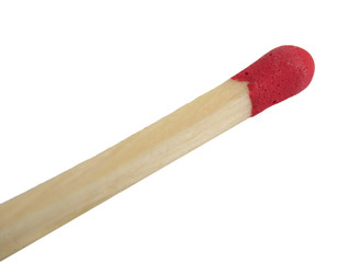 match isolated in white background