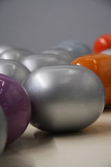 Coloured pellets