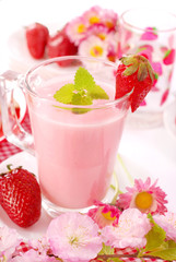 strawberry smoothie