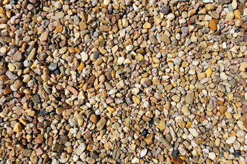 Pebble stones, great as an abstract natural background