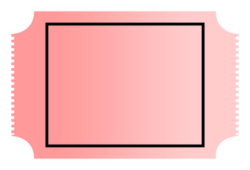 Blank ticket