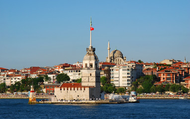 Obraz premium Maiden Tower, Istanbul