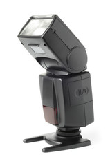 photo flash isolated on white