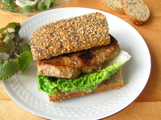 Schnitzel-Brötchen