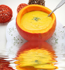 Kürbissuppe